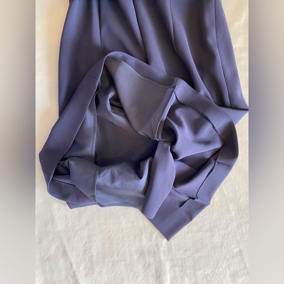 NWT MaxMara Farad Ultramarine and Cream Belted MIDI Dress - Picture 7 of 7